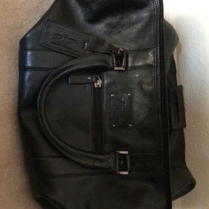 Kenneth Cole leather duffel bag